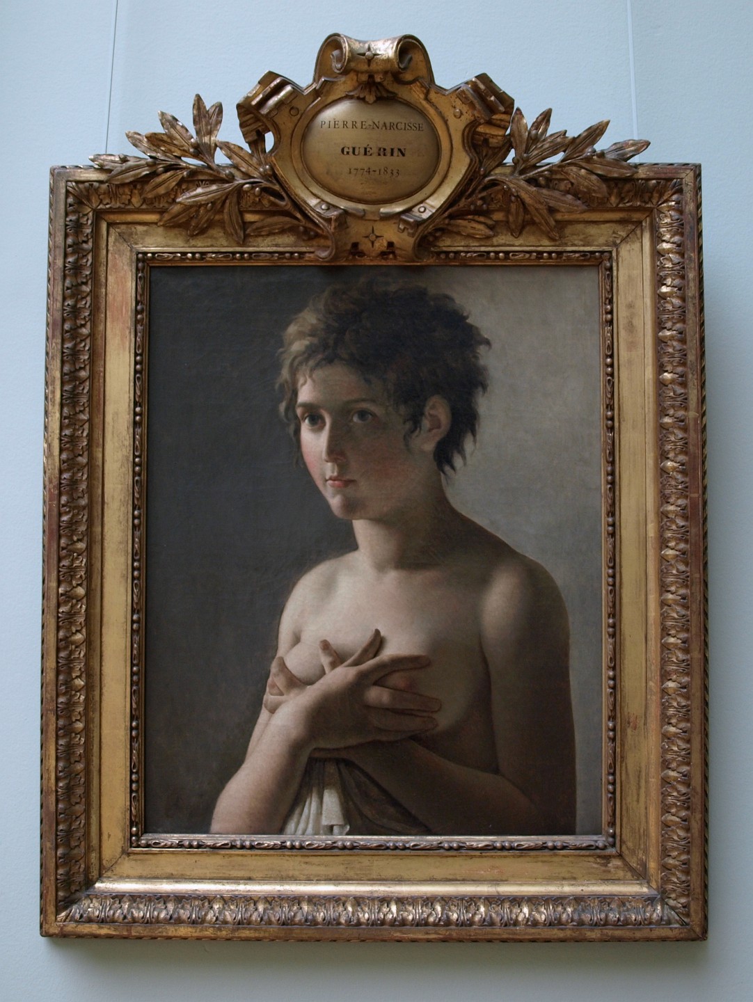 Jeune Fille en Buste by Baron Pierre-Narcisse Guerin